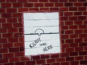 WWII Kilroy Was Here Sightings