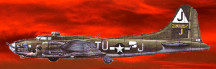 Schweinfurt Wally Hoffman Kilroy Was Here WWIIWarWorld War Red B-17