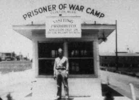 WWII Kilroy Was Here Clinton MS German POW Camp Main Gate 1942