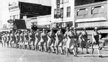 WWII Kilroy Was Here Marianna WACs on Parade