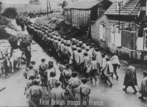 WWII Kilroy Was Here Castle Films FIRST BRITISH TROOPS IN FRANCE