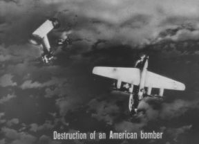 DESTRUCTION OF AN AMERICAN BOMBER