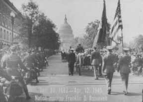 NATION MOURNS FRANKLIN D. ROOSEVELT